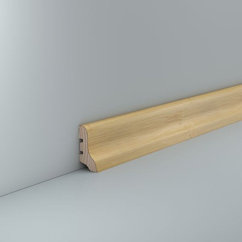 Laminatleiste 20x40 in Bambus hell lackiert kaufen