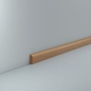 Vorsatzleiste Much 8x22 Buche lackiert