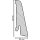 Sockelleiste Hain 20x58 Holz + Starkfolie RAL 9016