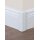 Sockelleisten Turm 15x15x112 in RAL 9016 Holz lackiert