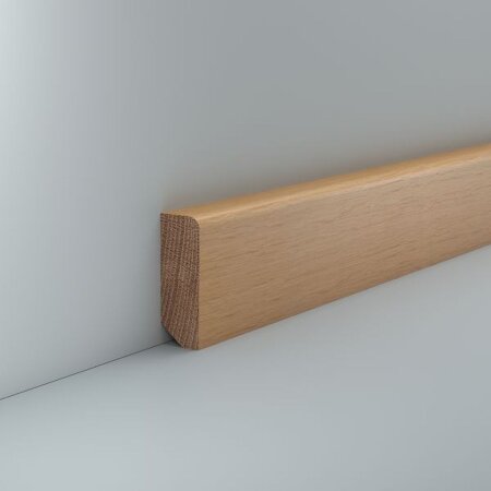 Massivholz Sockelleiste Syke 20x58 Bergeiche unbehandelt