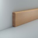 Massivholz Sockelleiste Etzhorn 20x80 Eiche unbehandelt