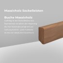 Massivholz Sockelleiste Oberndorf 16x40 Buche unbehandelt
