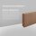 Massivholz Sockelleiste Velen 16x80 Buche unbehandelt