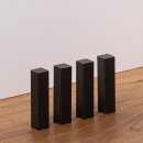 Sockelleisten Eckturm 22x22x98 Schwarz