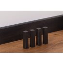 Sockelleisten Eckturm 22x22x98 Stahl dunkel