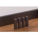 Sockelleisten Eckturm 22x22x98 Titan