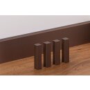 Sockelleisten Eckturm 22x22x98 Bronze