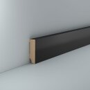 Sockelleiste Etelsen 16x58 Schwarz matt