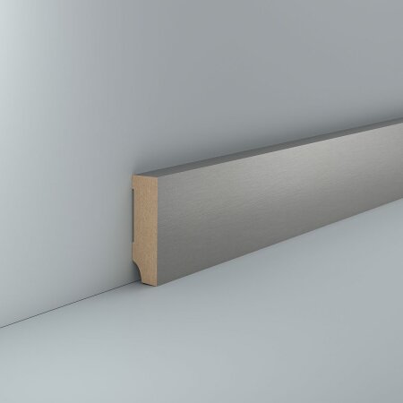 Sockelleiste Ottersberg 16x58 Edelstahl rechteckig
