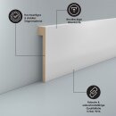 Abdeckleiste Fliesensockel Krems 16x100 RAL 9016