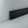 Hartschaumleiste Flen 12x60 Schwarz Dichtlippe