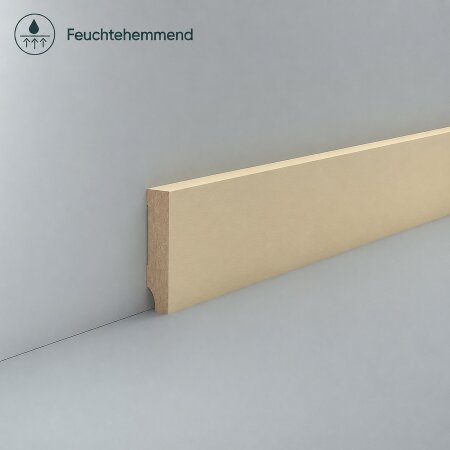 Feuchtraum Sockelleiste Lorca 13x58 Creme matt