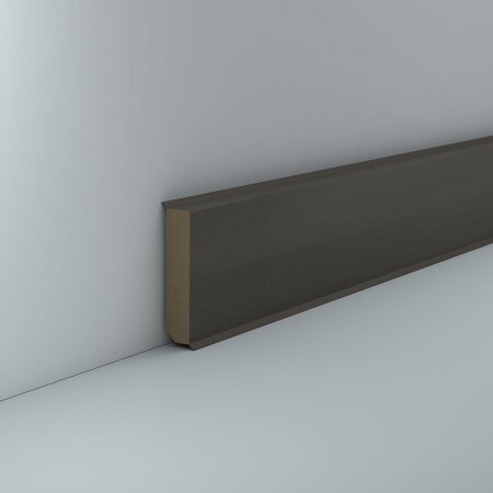 Hartschaumleiste Ennis 12x60 Titan Dichtlippe