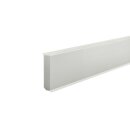 Hartschaumleiste Galway 12x60 RAL 9016 Dichtlippe