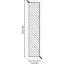 Hartschaumleiste Cork 12x60 RAL 9010 Dichtlippe