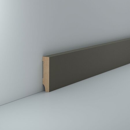 Feuchtraum Sockelleiste Olvera 13x58 Staubgrau matt