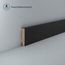 Feuchtraum Sockelleiste Palma 13x58 Schwarz matt