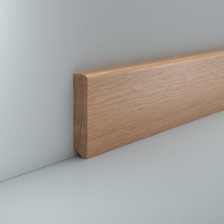 10 x Leisten Sockelleisten Fußleisten Buche|Esche 30x30x630mm Massivholz