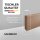 Massivholz Sockelleiste Saerbeck 16x80 Bergeiche