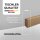 Massivholz Sockelleiste Schwalmtal 16x40 Bergeiche unbehandelt