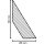 Deckenleiste Düren 25x40 Buche lackiert RAL 9016