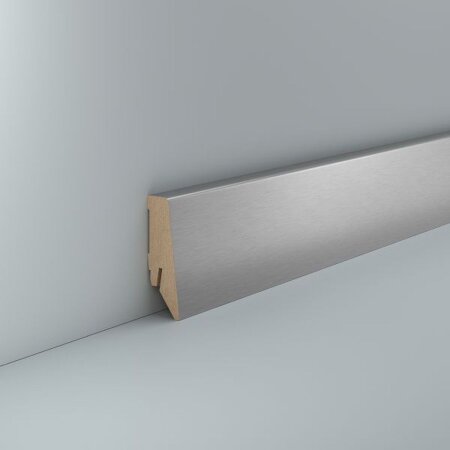 Sockelleiste Erlenbach 18x58 Edelstahl Dekor