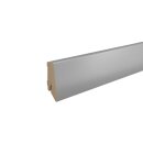 Sockelleiste Riederwald 18x58 MDF foliert Silbergrau