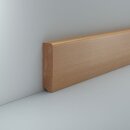 Massivholz Sockelleiste Lochham 20x80 Buche