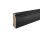 Sockelleiste Marmstorf 19x80 Schwarz profiliert