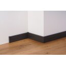 Sockelleiste Wedding 16x80 Stahl dunkel rechteckig