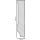 Design-Sockelleiste Wedding 16x80mm, Stahl dunkel, eckige Oberkante