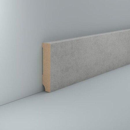 Sockelleiste Tiergarten 16x80 Beton eckig