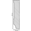 Sockelleiste Tiergarten 16x80 Beton eckig