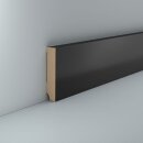 Sockelleiste Hansaviertel 16x80 Schwarz rechteckig