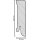 Sockelleiste Wettringen 16x58 Edelstahl Dekor