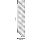 Massivholz Sockelleiste Holzhausen 16x80 Kiefer unbehandelt