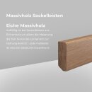 Massivholz Sockelleiste Neufahrn 20x58 Bergeiche