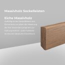 Massivholz Sockelleiste Otterloh 16x58 Bergeiche