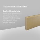 Massivholz Sockelleiste Breitenbach 13x70 Esche