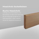 Massivholz Sockelleiste Melsungen 13x70 Buche