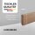 Massivholz Sockelleiste Ahrenberg 13x58 Bergeiche