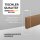 Massivholz Sockelleiste Oberzent 10x58 Buche gedämpft