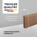 Massivholz Sockelleiste Fernwald 10x58 Buche unbehandelt