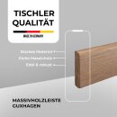 Massivholz Sockelleiste Guxhagen 10x58 Bergeiche